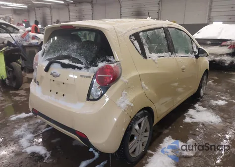 2014 Chevrolet Spark Ls Auto из США, поврежденный, VIN KL8CB6S93EC590148